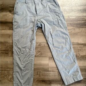 GAP Light Grey Cropped Chino Pants